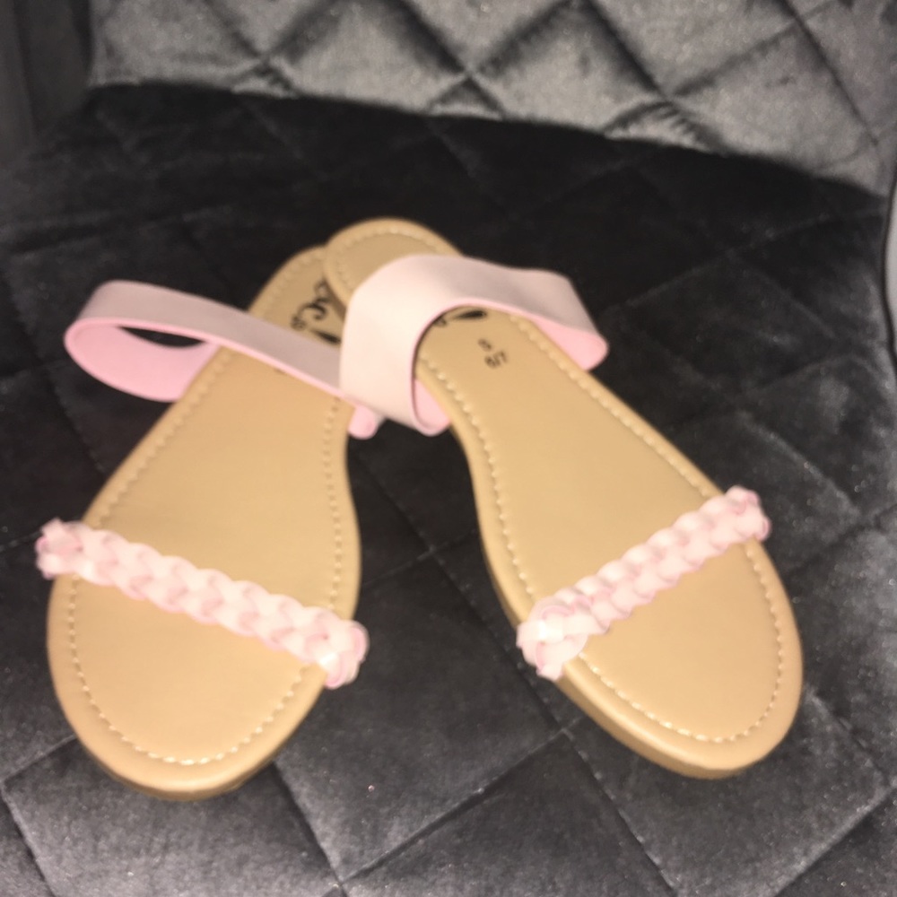 Pink sandals